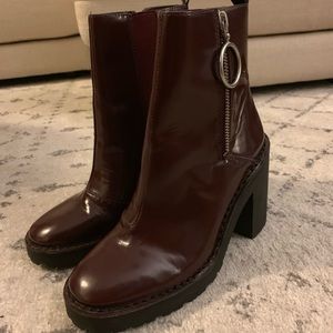All Saints Platform Boots - Size 7